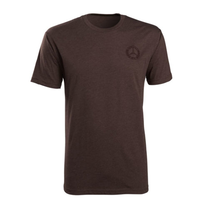 Genuine Mercedes-Benz: Men's Next Level CVC Crew Brown SM - New OE - 1445217