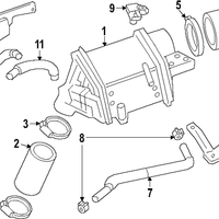 New Genuine Infiniti Hose Air Inlet 144635CA0A OE