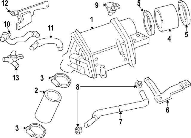 New Genuine Infiniti Hose Air Inlet 144635CA0A OE