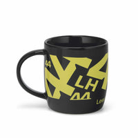 New Genuine Mercedes-Benz Cup Mug Lewis Hamilton Driver Yellow 12oz. 145961900