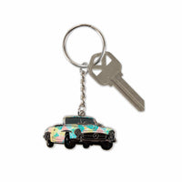 New Genuine Mercedes-Benz Key Chain Ring Tropical Wagon Multi-Color OE 146061600