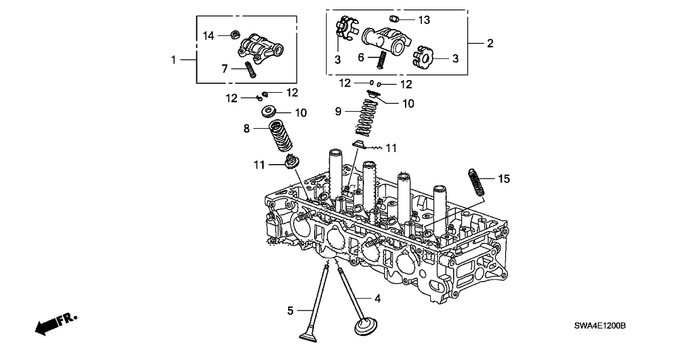 New Genuine Honda Engine Valve Spring Intake (2008-2012) OE 14761R40A01