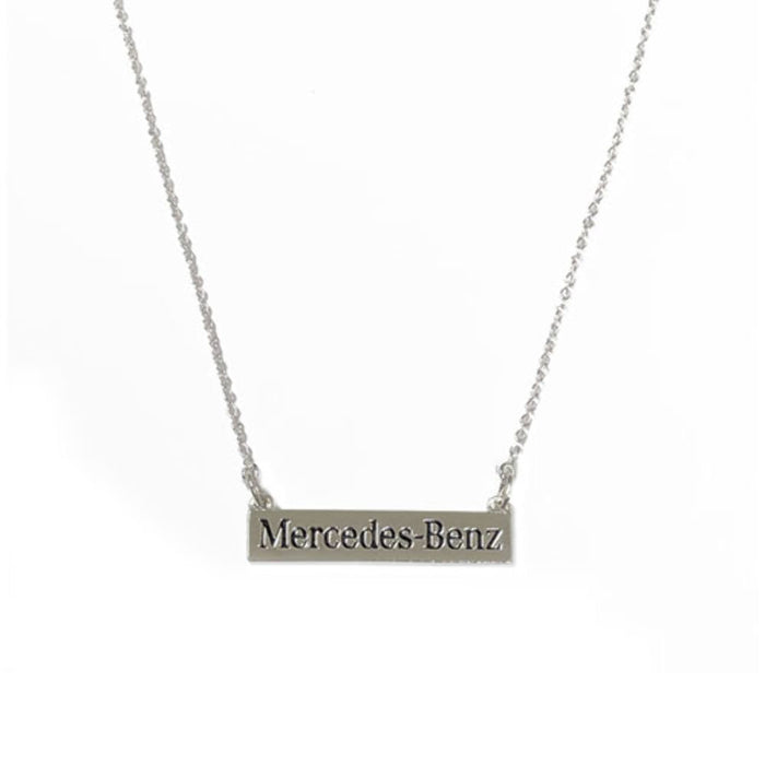Genuine Mercedes-Benz: Bar Necklace Silver - New OE - 1520696
