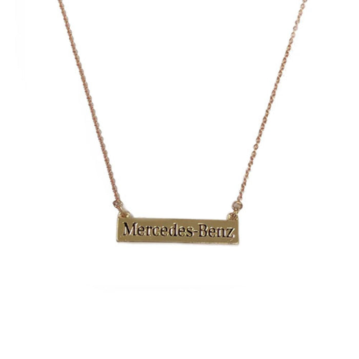 Genuine Mercedes-Benz: Bar Necklace Rose Gold - New OE - 1520697