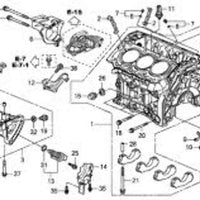 New Genuine Honda Accord Oil Jet Bolt (2005-2017) OE 15290RJA000