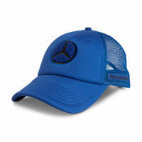 New Genuine Mercedes-Benz Hat Patch Snap Back Blue OE 154092900