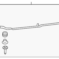 New Genuine BMW Tension Strap (2016-2022) OE 16117354282