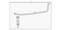 New Genuine BMW Tension Strap (2016-2022) OE 16117354282