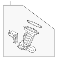 New Genuine BMW Fuel Filter With Pressure Re (2006-2010) OE 16117373525