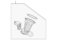 New Genuine BMW Fuel Filter With Pressure Re (2006-2010) OE 16117373525
