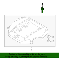 Genuine Nissan Bolt OEM 161225Y70A