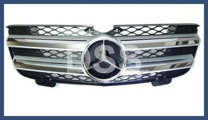 Genuine Mercedes-Benz GL Front Bumper Grill Assembly (2007-2009) 16488001859776