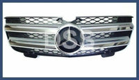 Genuine Mercedes-Benz GL Front Bumper Grill Assembly (2007-2009) 16488001859776