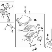 New Genuine Nissan Bolt-Washer OE 16516EC00A