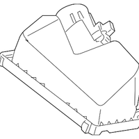 New Genuine Nissan Air Cleaner Cover OE 16526JA00A