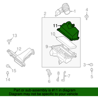 New Genuine Nissan Air Cleaner Cover OE 16526JA00A