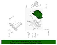 New Genuine Nissan Air Cleaner Cover OE 16526JA00A