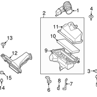 New Genuine Nissan Air Cleaner Cover OE 16526JA00A