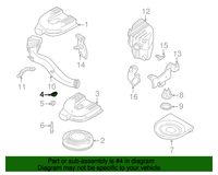 New Genuine Nissan Bolt-Band OE 16551W700A