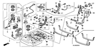 New Genuine Honda Odyssey Fuel Pressure Regulator  (2005-2010) OE 17052SHJA00
