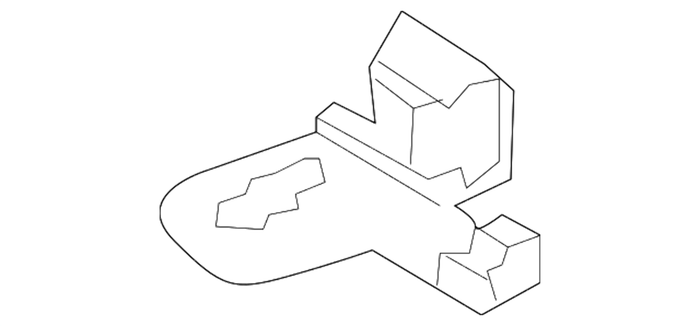 New Genuine BMW Bracket Frame (2007-2016) OE 17117521783