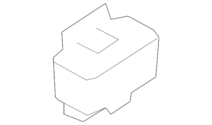 New Genuine BMW Rubber Mounting (2006-2008) OE 17117525267