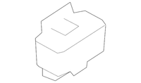 New Genuine BMW Rubber Mounting (2006-2008) OE 17117525267