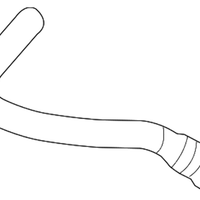 New Genuine BMW Coolant Hose (2010-2014) OE 17127589729