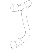New Genuine BMW Coolant Hose (2014-2016) OE 17127627509