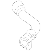 New Genuine BMW Coolant Hose (2013-2015) OE 17127639559