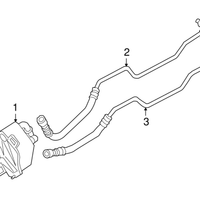 New Genuine BMW Oil Cooling Pipe Outlet (2007-2013) OE 17227577642