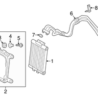 New Genuine BMW Oil Cooling Pipe Inlet (2013-2016) OE 17227626331