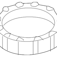 Genuine Nissan Fuel Gauge Plate-Lock OEM 173431HJ0A