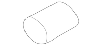 New Genuine BMW Tailpipe Tip Chrome (1999-2002) OE 18120000794