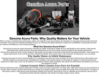 New Genuine OE Acura O Ring 25931-5NC-003