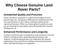 Genuine Land Rover OE Bracket - Bumper LR132661