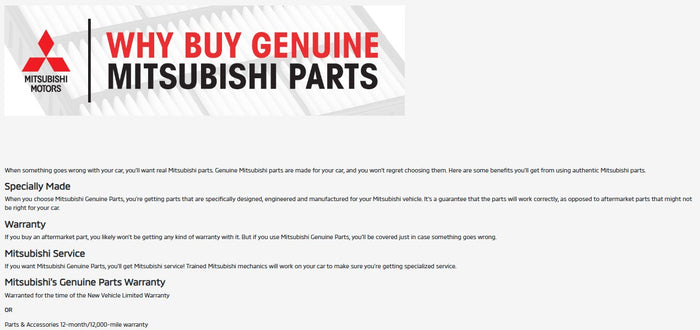 Genuine Mitsubishi OE Clip,Drip Moulding MU001595