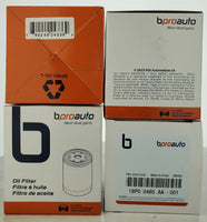 New Engine Oil Filter Assembly bproauto Set (x4) (1981-2025) 1BP00465AA