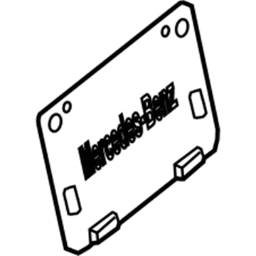 Genuine Mercedes-Benz Plate OEM 1698100611