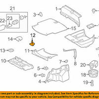 New Genuine Mercedes-Benz Floor Cover Rivet 2039900092 OEM