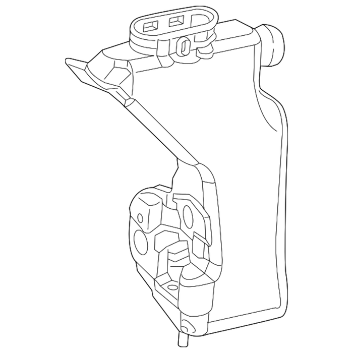 New Genuine Mercedes-Benz Windshield Washer Reservoir (2015-2026) OE 2058690020