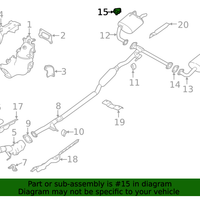 New Genuine Nissan Mounting-Exhaust 206516CA0A / 20651-6CA0A OEM