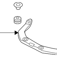 New Genuine Nissan / Infiniti Bracket-Exhaust Mounting 20722AF400 OEM
