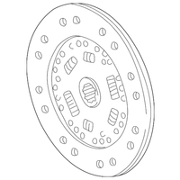 New Genuine BMW Clutch Plate (1999-2004) OE 21217524970