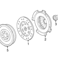 New Genuine BMW Clutch Plate (1999-2004) OE 21217524970