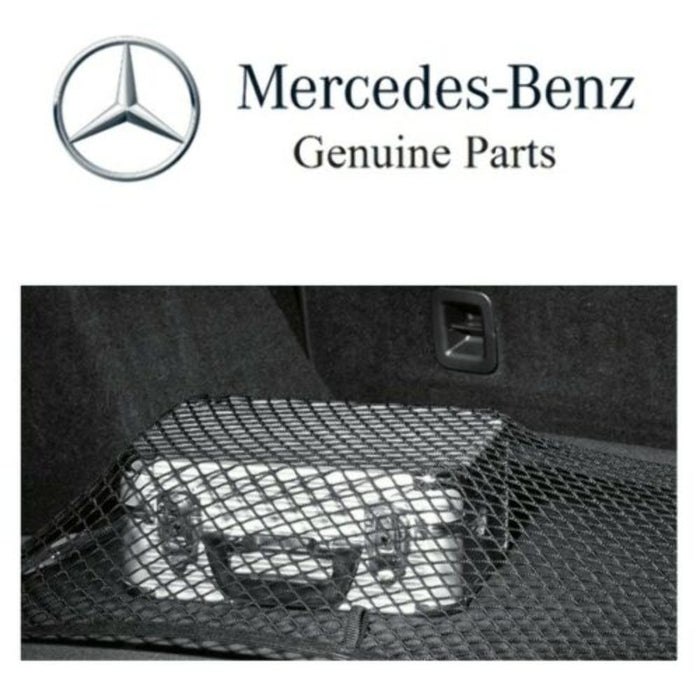 New Genuine Mercedes-Benz Luggage Net Cargo Floor Black OE 2128680374