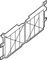 New Genuine Nissan Leaf Front Radiator Support Inner OE 214963NF0B