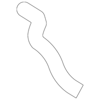 New Genuine Nissan Hose Radiator,Upper 21501EL000 / 21501-EL000 OEM