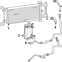 New Genuine Nissan Cooler Assy-Auto Transmission OE 216066SV0A