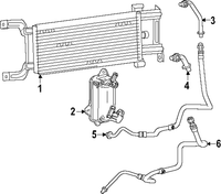 New Genuine Nissan Cooler Assy-Auto Transmission OE 216066SV0A